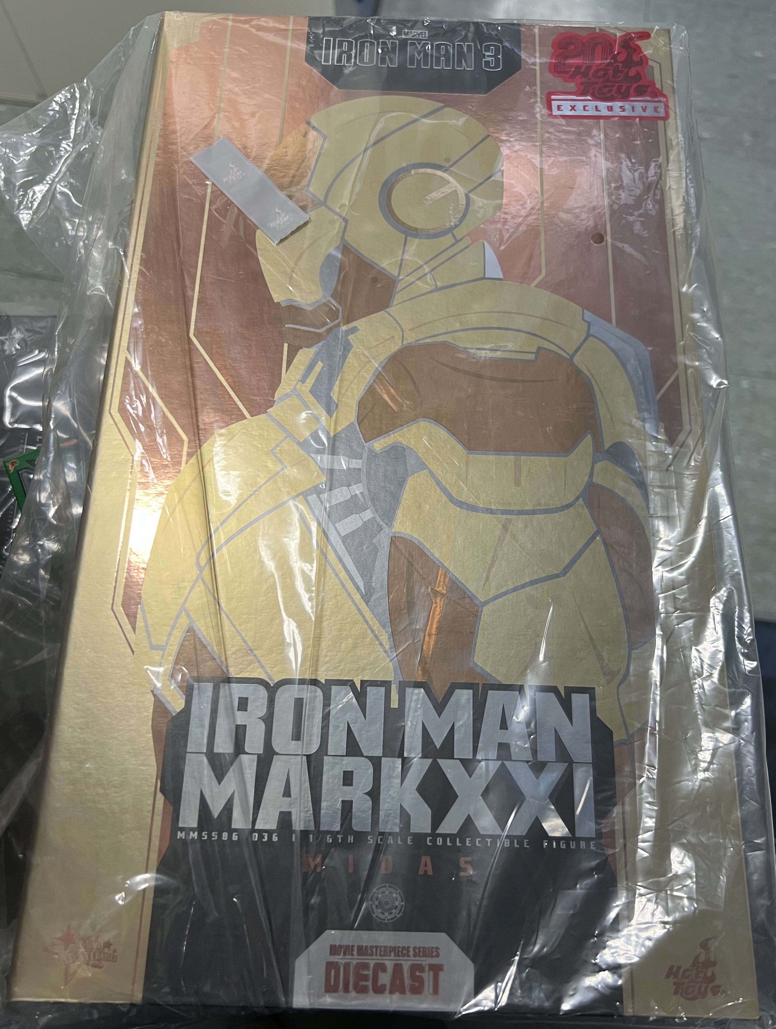 Hot Toys Mms Ironman Mark Midas Carousell