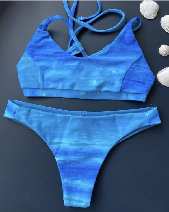 Haikini Pacifico Reversible Bikini Set Women S Fashion Swimwear