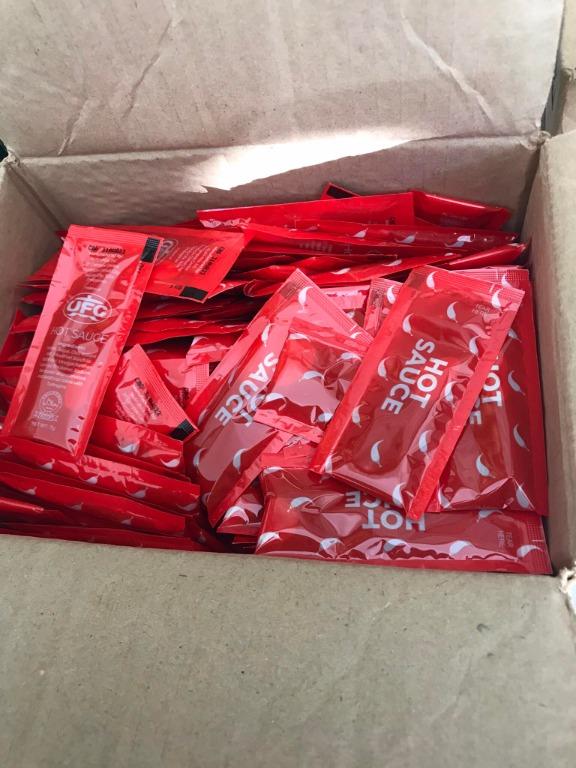 Ufc Hot Sauce Grams Sachet To Go Pcs Food Drinks Spice Seasoning On Carousell
