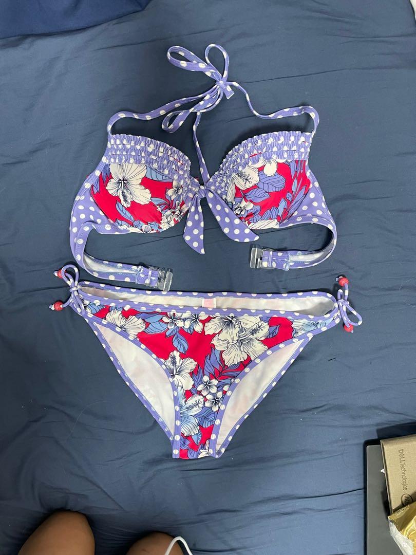 Sixty Eight P Bikini Swimsuit Swim Wear Set Bra Beach Party