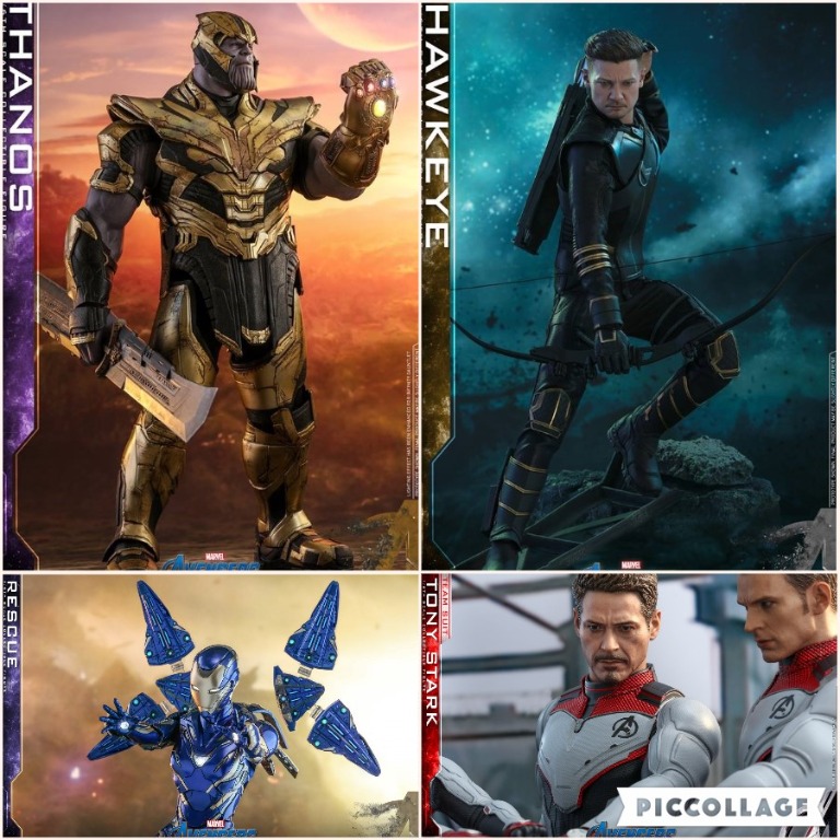現貨 全新 Hot Toys 復仇者聯盟4終局之戰 1 6比例 MMS538D32 鋼鐵人 小辣椒 救援裝甲 合金版 MMS529 盔甲版