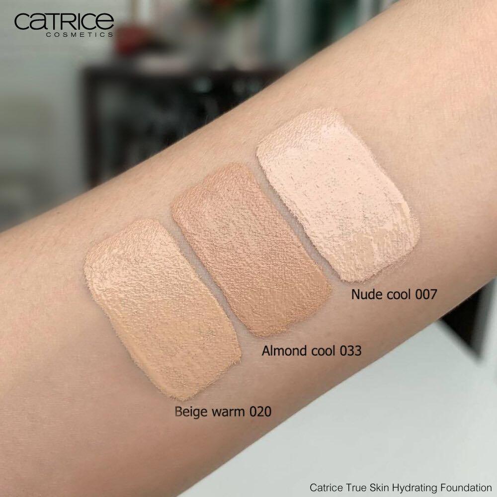 Catrice True Skin Hydrating Long Wear Foundation Cool Nude 007 Beauty
