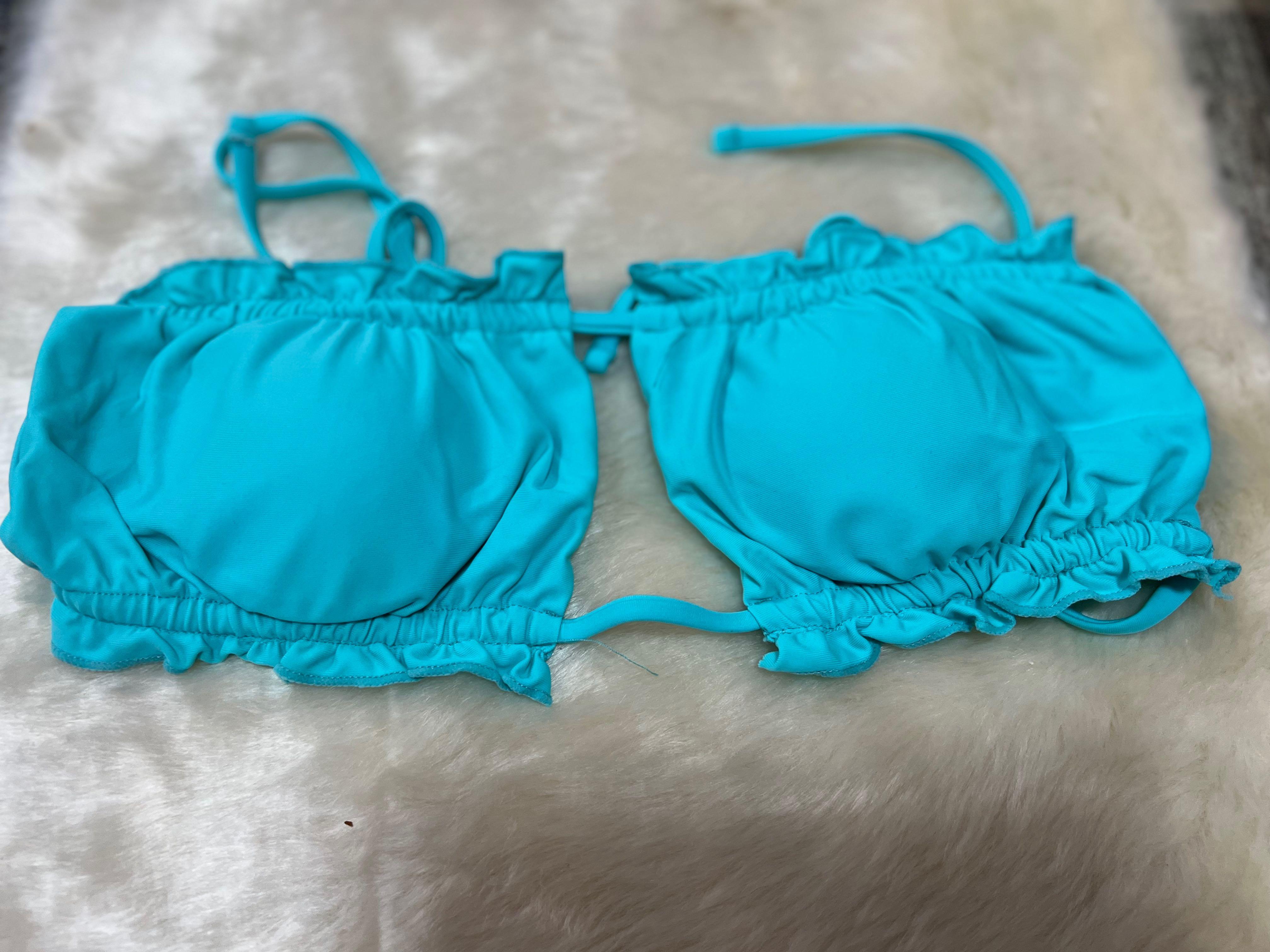 Sexy Fold Hollow Out Bikini Swimsuit With Pad Women S Fashion