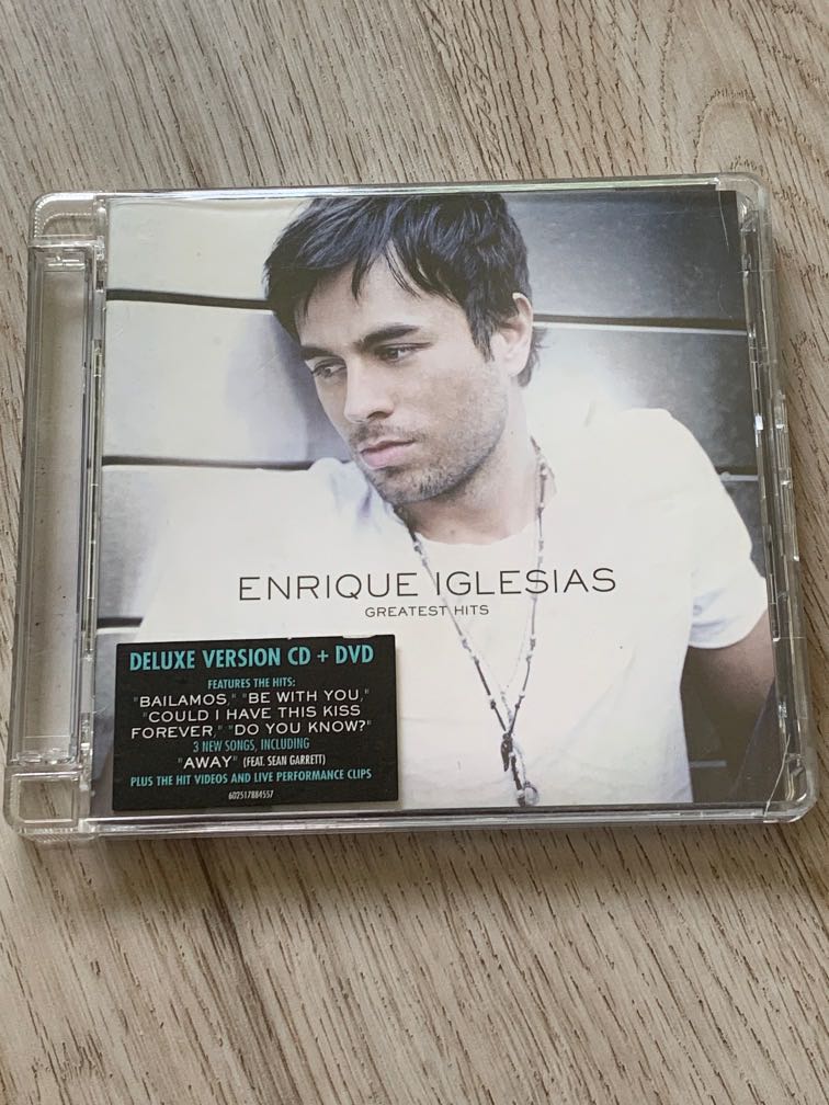 Enrique Iglesias Greatest Hits Cd Dvd Set Made In The Eu Hobbies