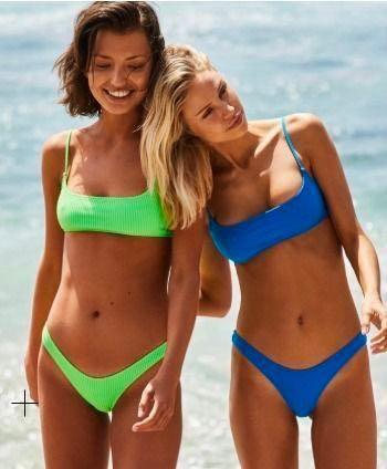 Original Triangl Bikini Belt Bag Neon Green Women S Fashion