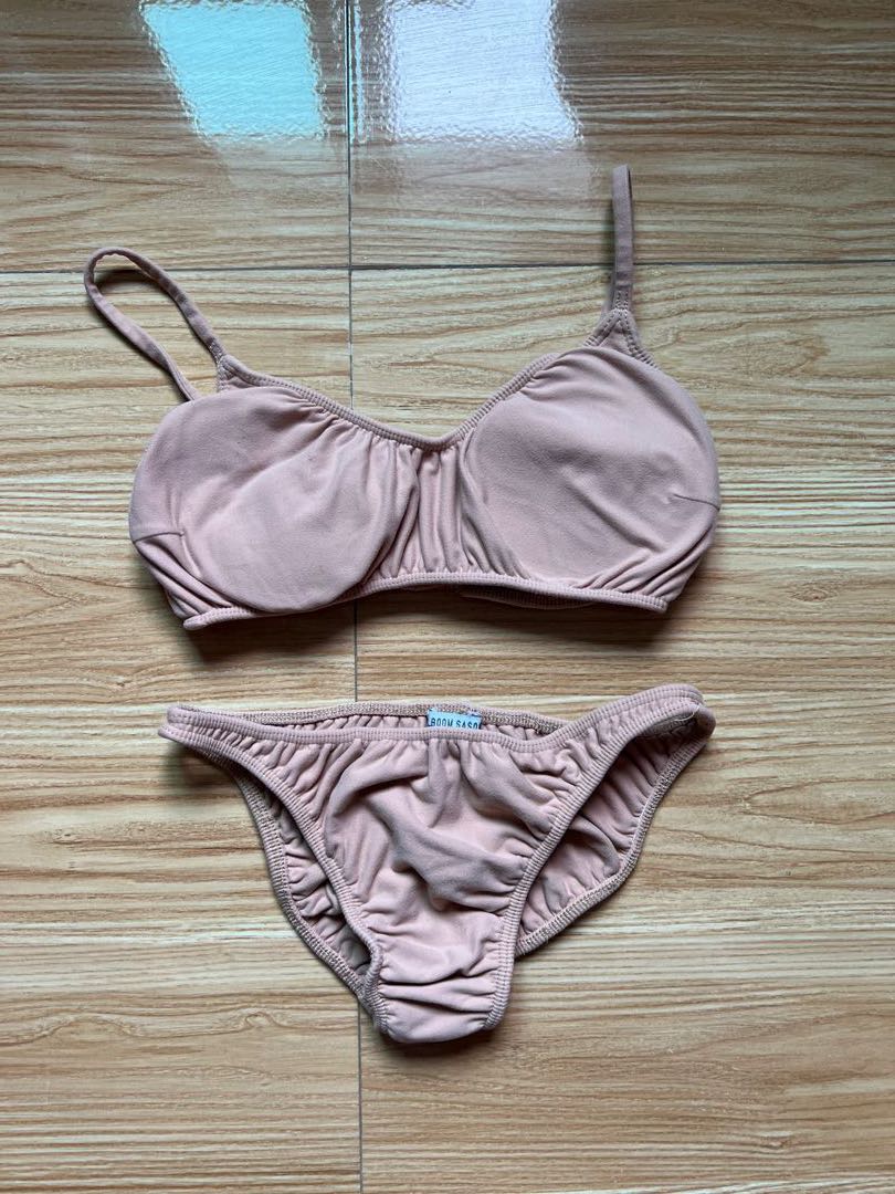 Boom Sason Rachel Bralette And Marlowe Bikini Small Women S Fashion
