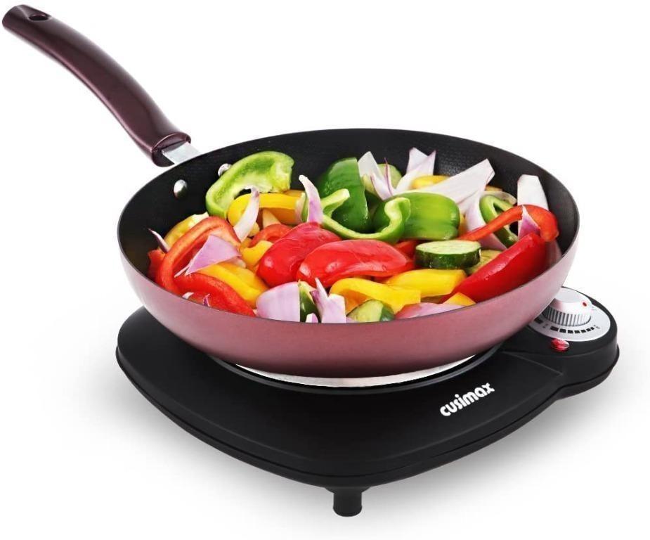 Cusimax Cmip B W Electric Infrared Cooktop Portable Single Ceramic Hot Plate Black New