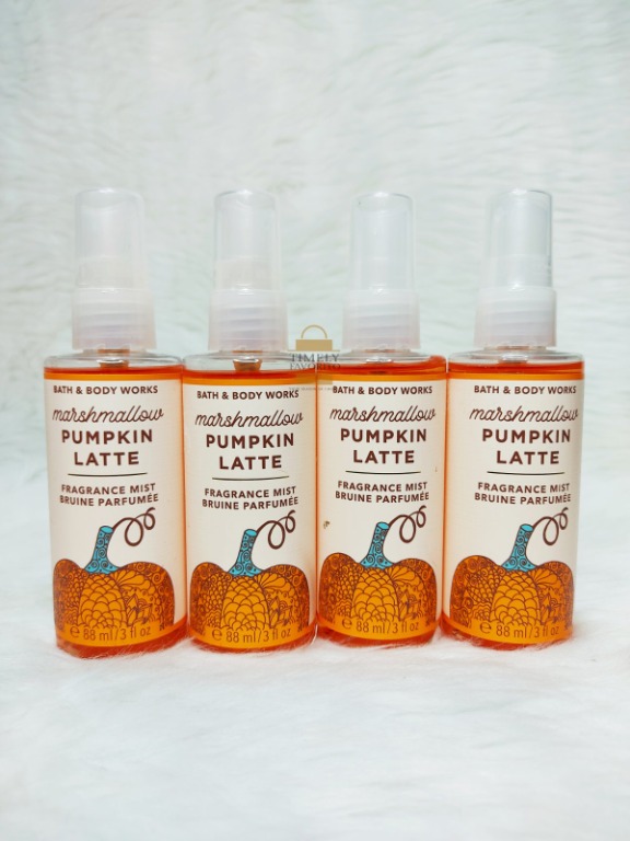 BBW Marshmallow Pumpkin Latte Fine Fragrance Mist 88ml Travel Size