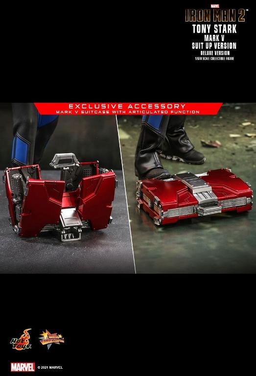 首日5月13日黑咭vip 9折單 Hottoys mms600 Ironman Mark V suit up DX版 已付訂1000 尾數1380 hot toys TONY STARK