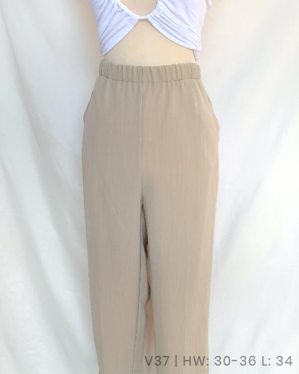 Nude Squarepants Women S Fashion Bottoms Other Bottoms On Carousell