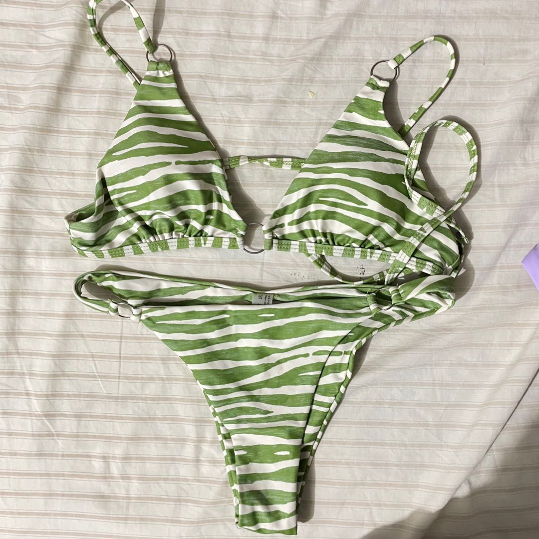 Shein Zebra Bikini Women S Fashion Swimwear Bikinis Swimsuits On