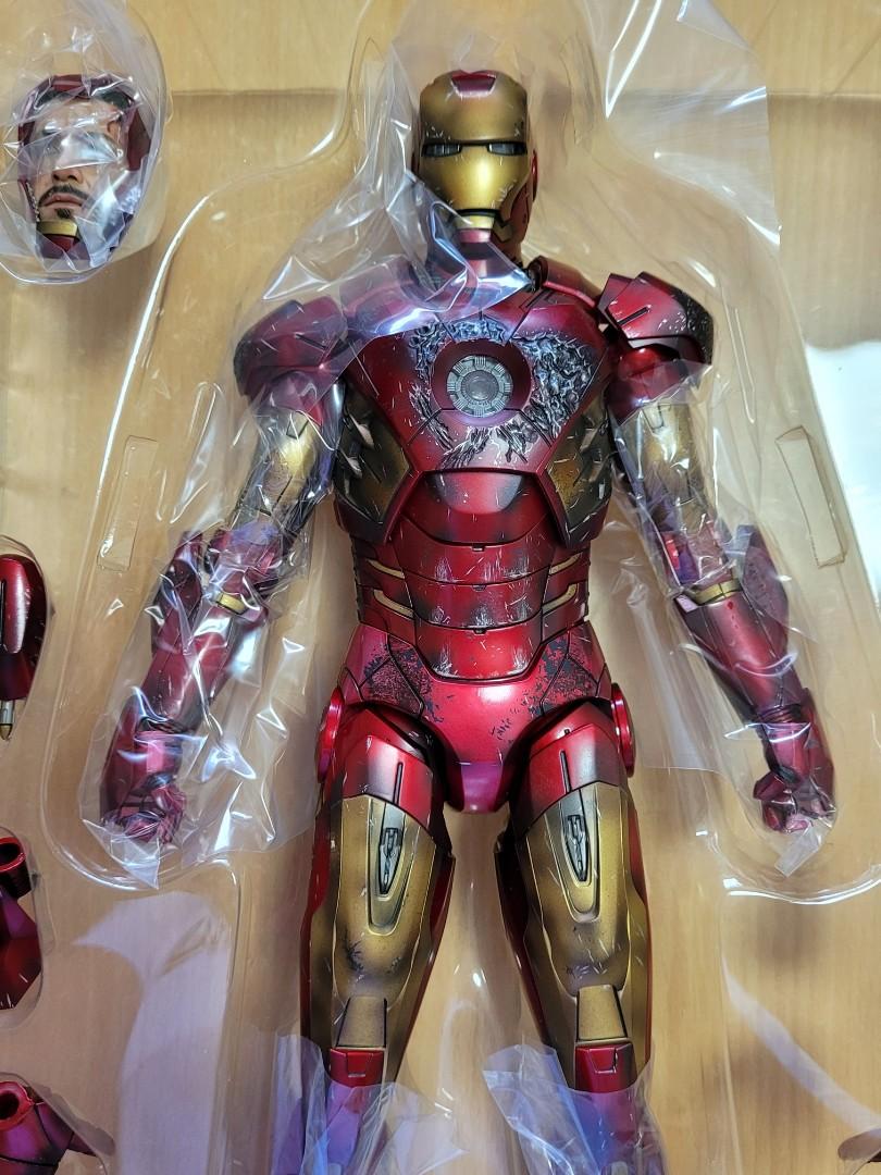 Hot Toys The Avengers Iron Man Mark VII Battle Damaged Version Hobbies Toys Toys Games On