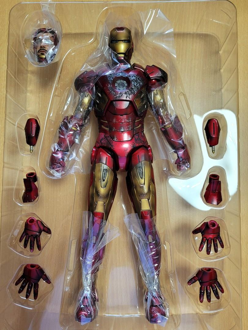 Hot Toys The Avengers Iron Man Mark VII Battle Damaged Version Hobbies Toys Toys Games On