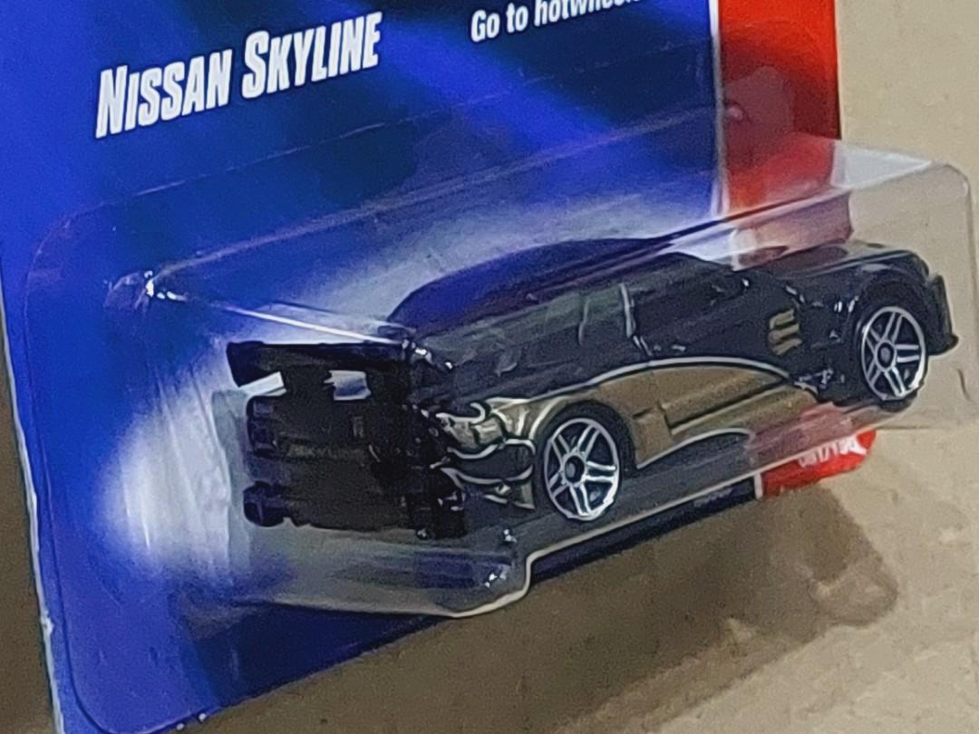 Hot Wheels 日產 Nissan Skyline GTR R Web Trading Cars 年製造 全新未拆過 比例 極罕有直版靚卡 興趣及遊戲 玩具