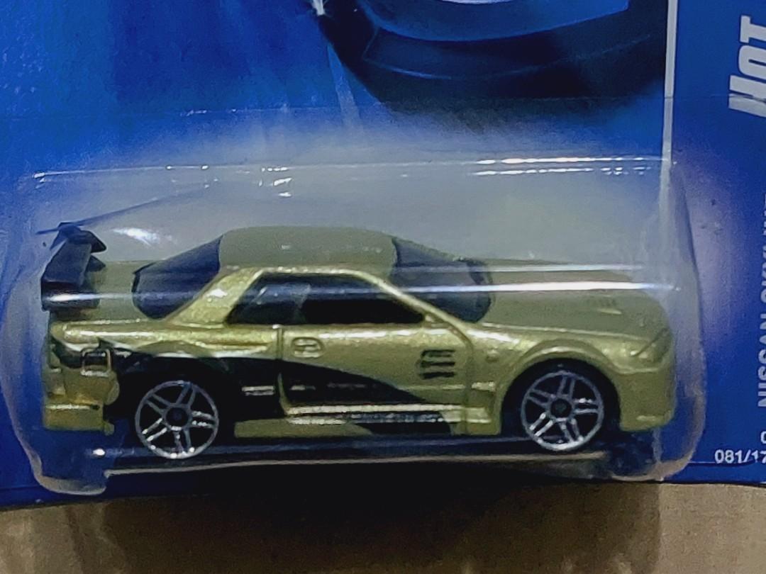 Hot Wheels 日產 Nissan Skyline GTR R32 Hot Wheels Stars 2007年製造 全新未拆過 1 64 比例 極罕有直版靚卡 興趣及遊戲 玩具