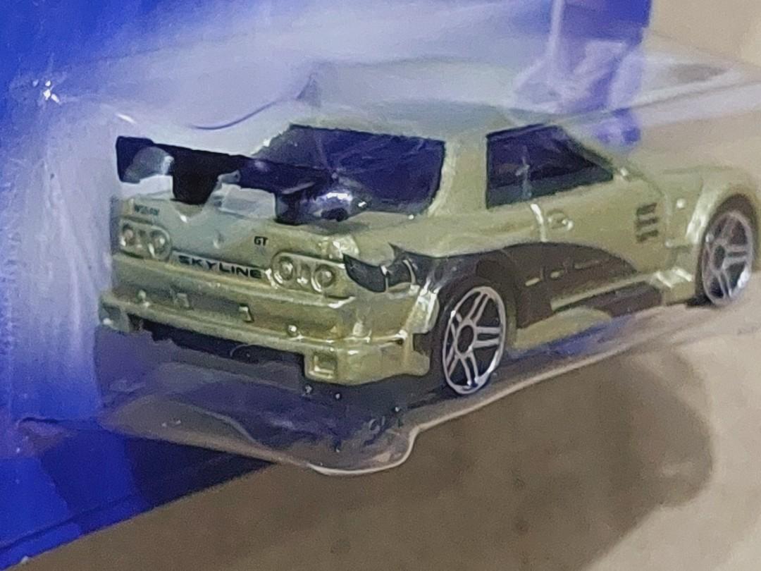 Hot Wheels 日產 Nissan Skyline GTR R Hot Wheels Stars 年製造 全新未拆過 比例 極罕有直版靚卡 興趣及遊戲 玩具