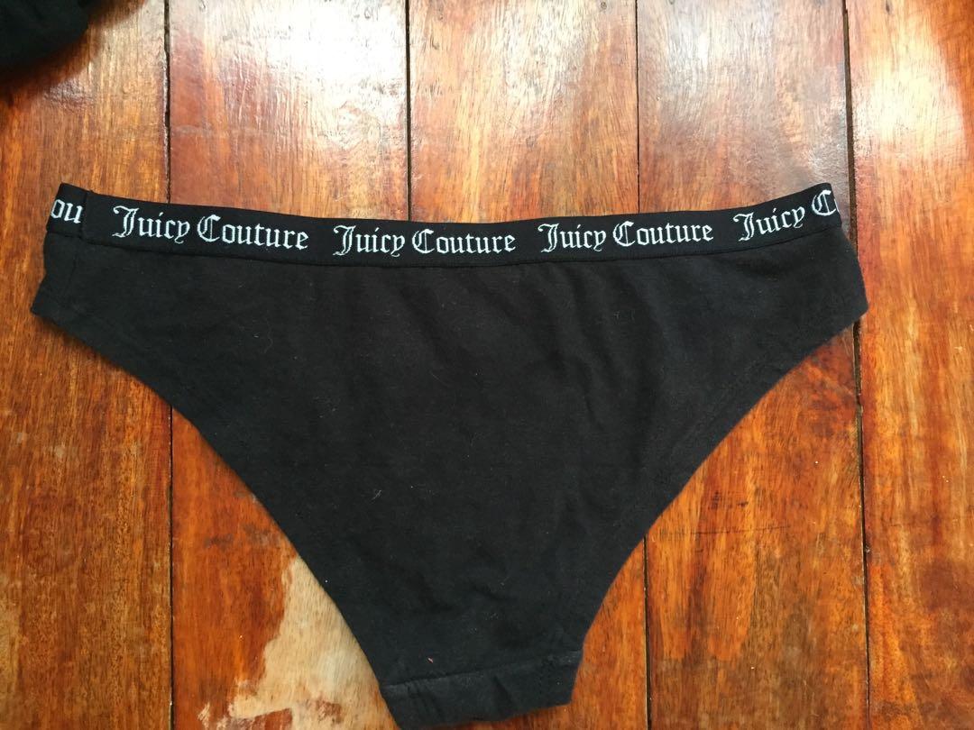Auth Juicy Bikini Bottom Black Juicy Couture Original Authentic Y K