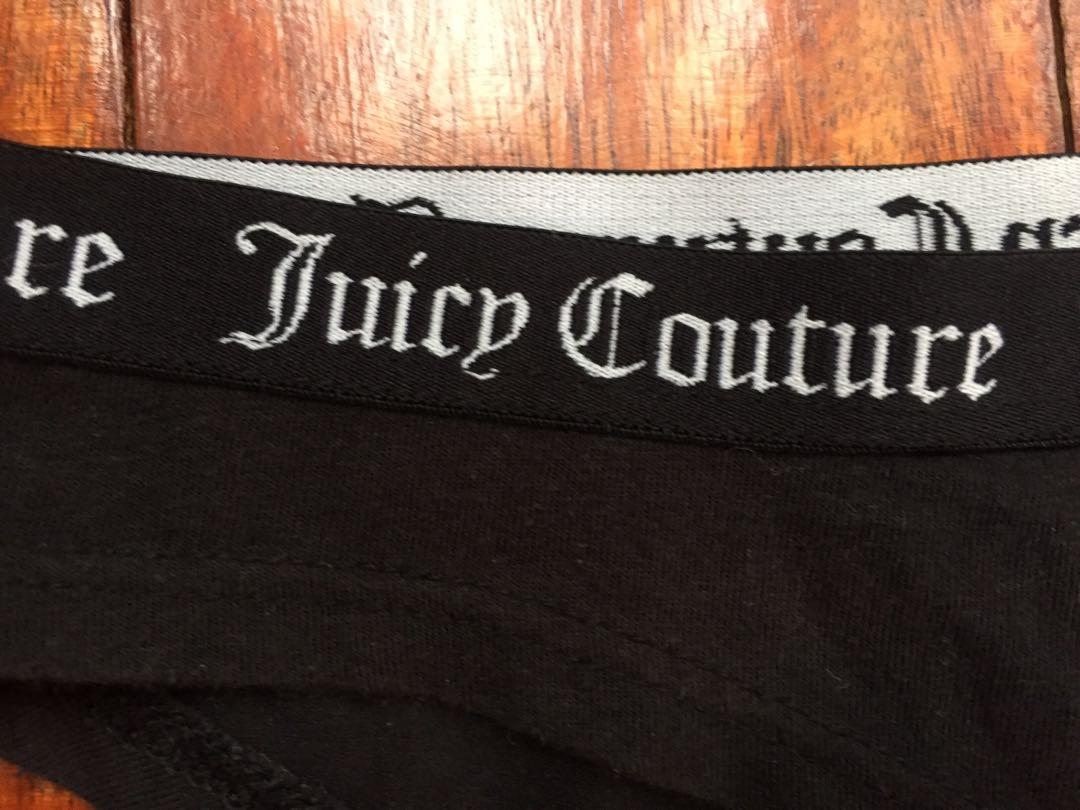 Auth Juicy Bikini Bottom Black Juicy Couture Original Authentic Y K