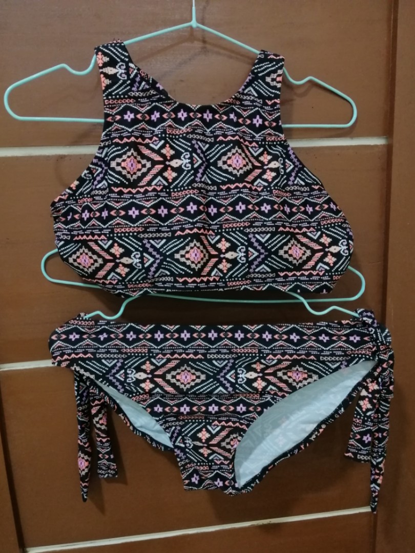 Aztec Two Piece Bikini Swimwear Women S Fashion Swimwear Bikinis