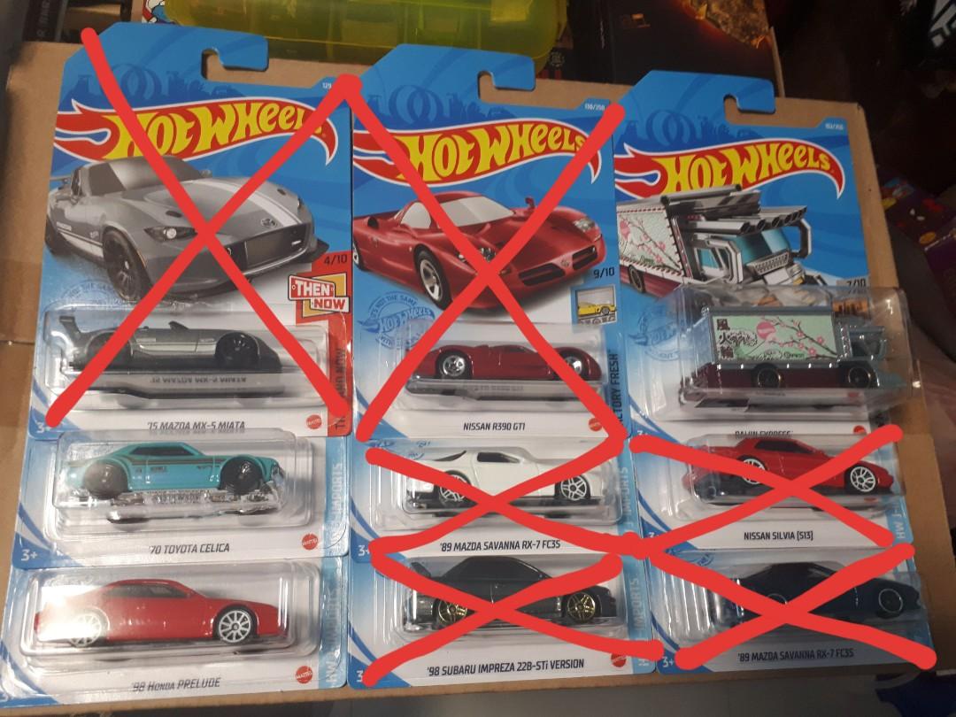Hotwheels Tomica Matchbox Majorette Mainline JDM European Sian Gulf Racing Rare Hot Wheels