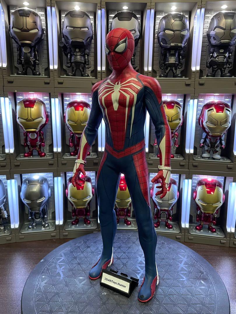 MARVEL PS SPIDER MAN HOT TOYS SCALE VGM SPIDERMAN ADVANCED SUIT COLLECTIBLE Hobbies