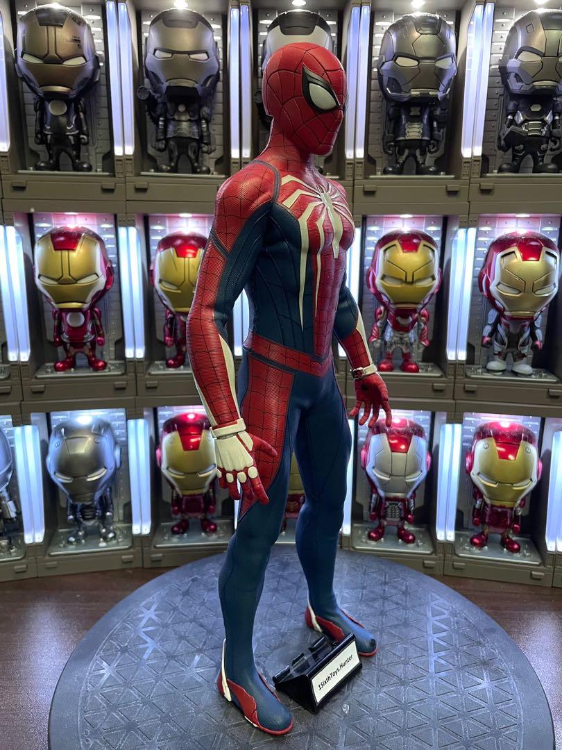 Marvel Ps Spider Man Hot Toys Scale Vgm Spiderman Advanced Suit Collectible Hobbies