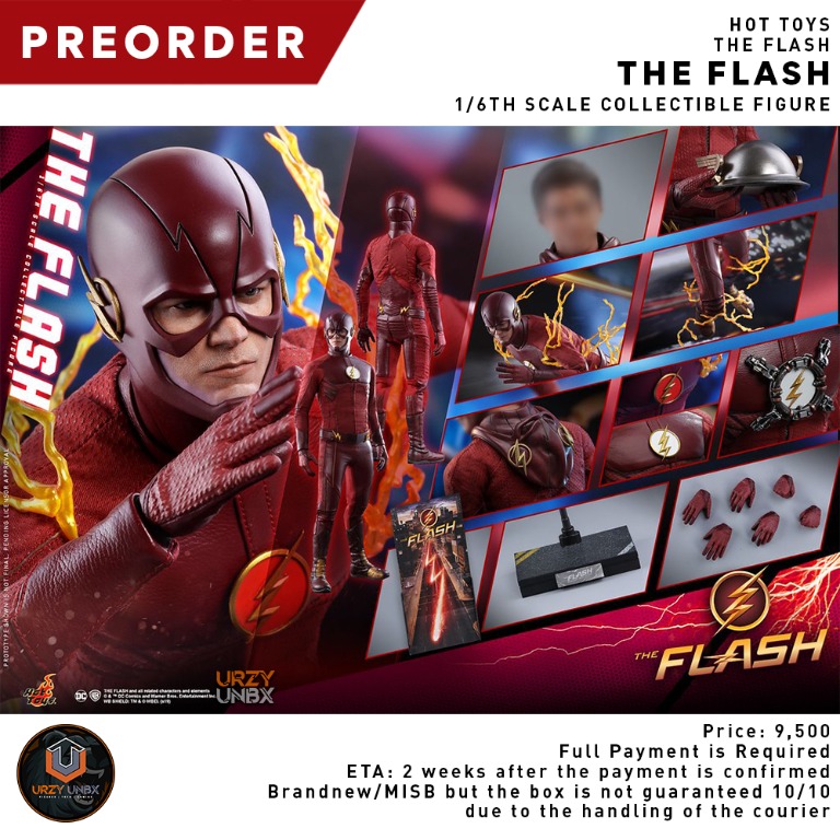 HOT TOYS THE FLASH TH SCALE COLLECTIBLE FIGURE Hobbies Toys Toys Games On Carousell