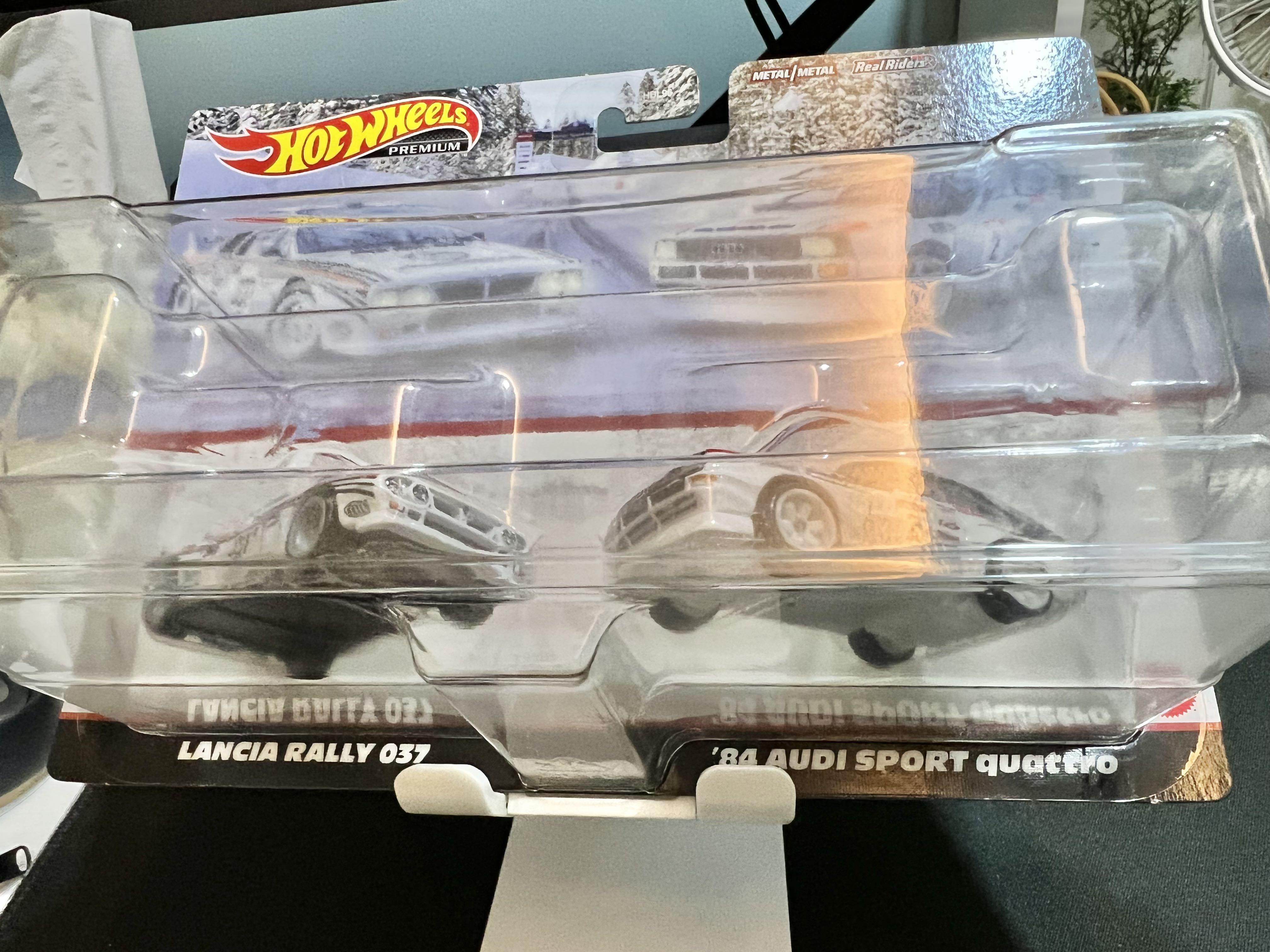 Hot Wheels Premium Car Culture Group B Pack Lancia Rally Audi Sport Quattro Hobbies