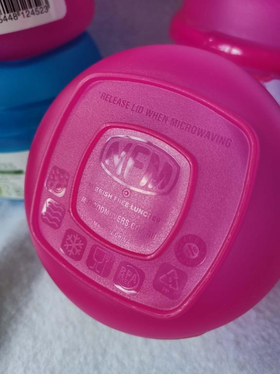 Nude Food Movers Fruity Mover Snack Box In A Set Blue Pink
