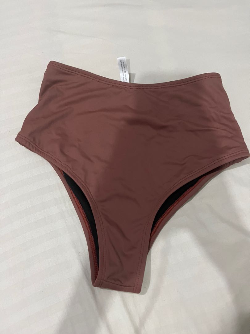 Eighth Mermaid Rose Hw Bikini Bottom Women S Fashion Swimwear