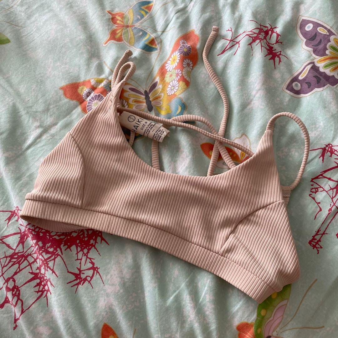 Haikini Custom Bikini M L Beige Brown Top Bottom Women S Fashion