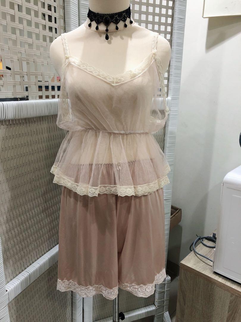 Harga Net Set Celana Lingerie Fesyen Wanita Pakaian Wanita Lainnya Di Carousell