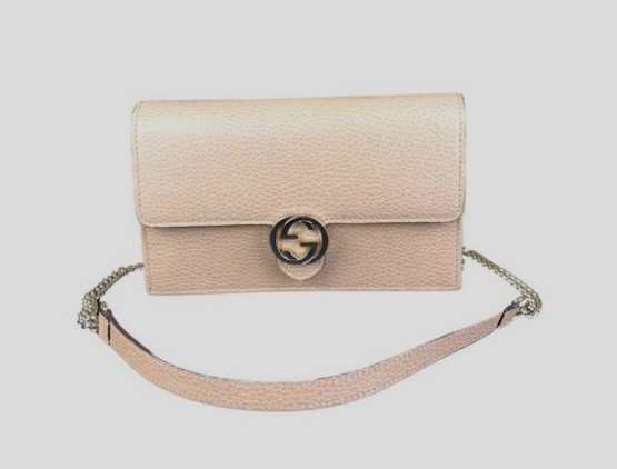 Preloved Gucci Woc Interlock Nude Lghw X X With Db Box Pb