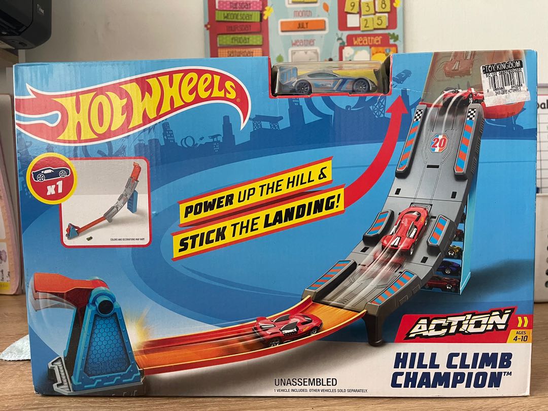 Hot Wheels Hill Climb Champion Track Set Yrs Old Hobbies Toys Toys Games On Carousell