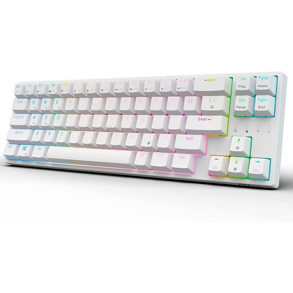 Royal Kludge Rk Plus Rgb Wireless Bluetooth Hot Swappable Mechanical Keyboard Computers