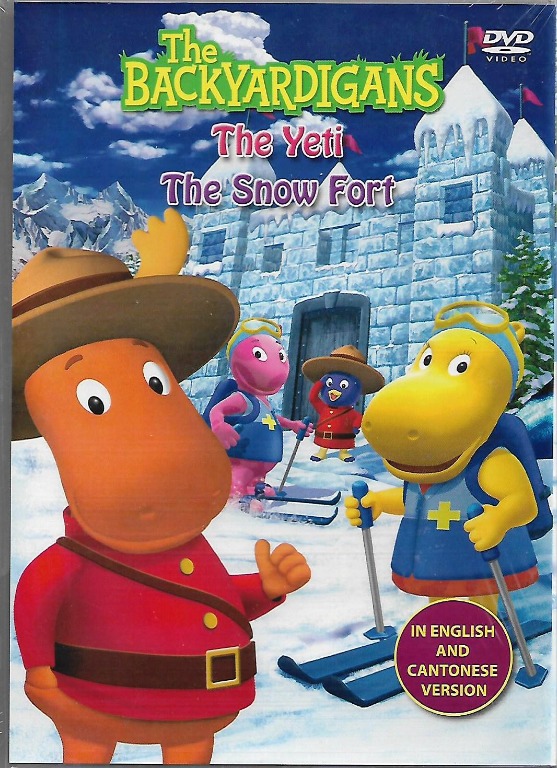 The Backyardigans The Yeti The Snow Fort DVD English Cantonese Dubbed