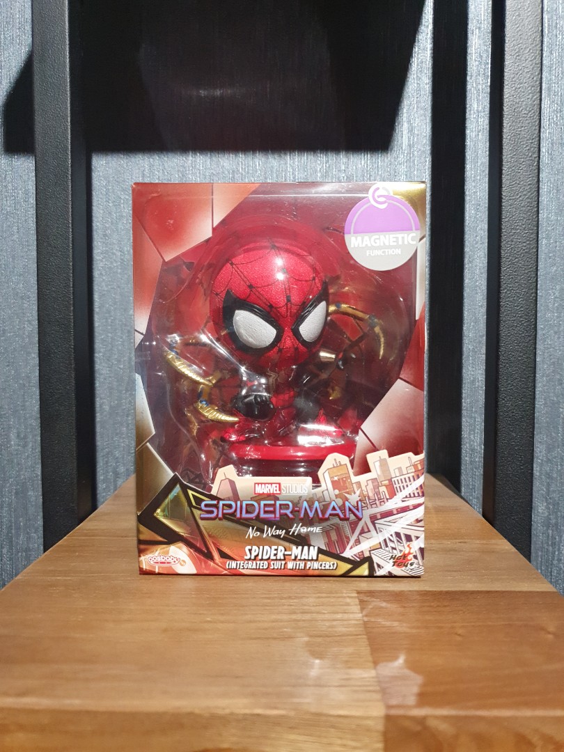 Hot Toys Spiderman No Way Home Spiderman Integrated Suit With Pincers Magnetic Function Cosbaby