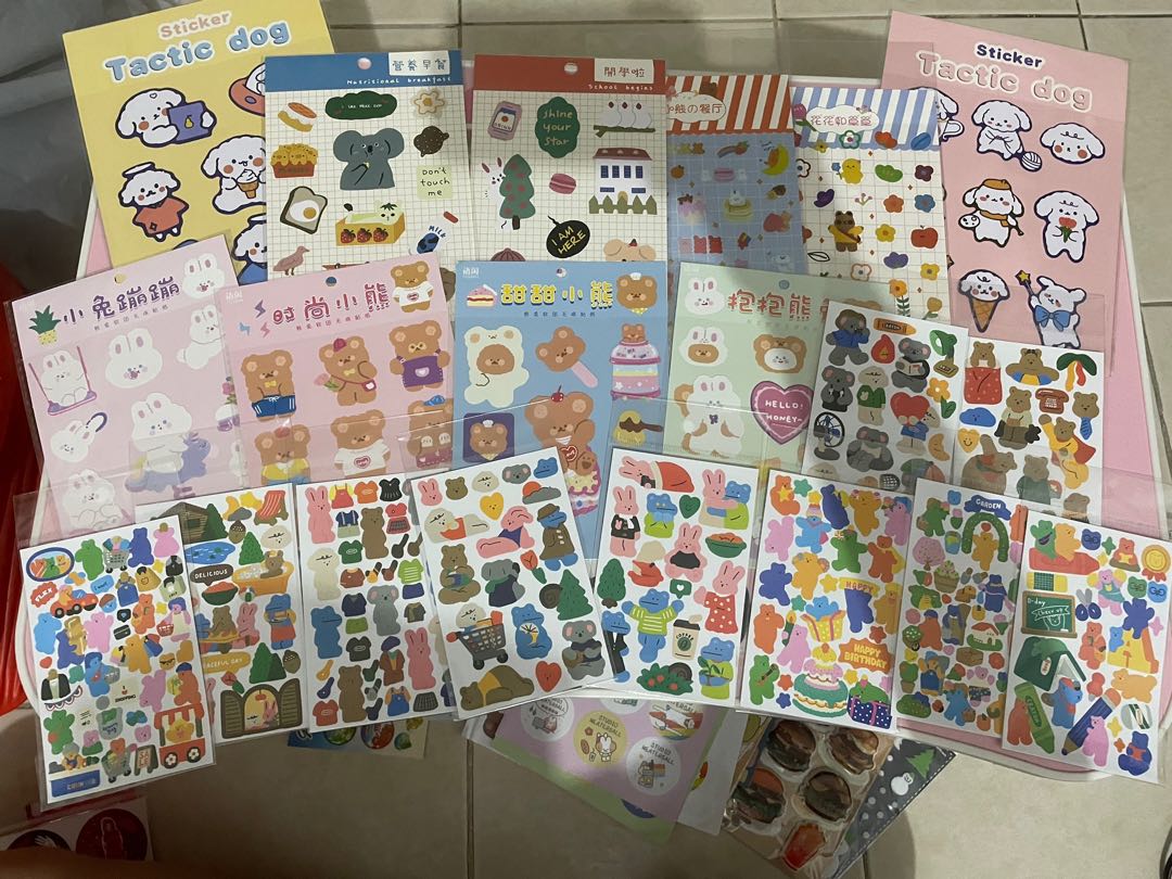 Sticker Sheet Hobbies Toys Stationery Craft Other Stationery