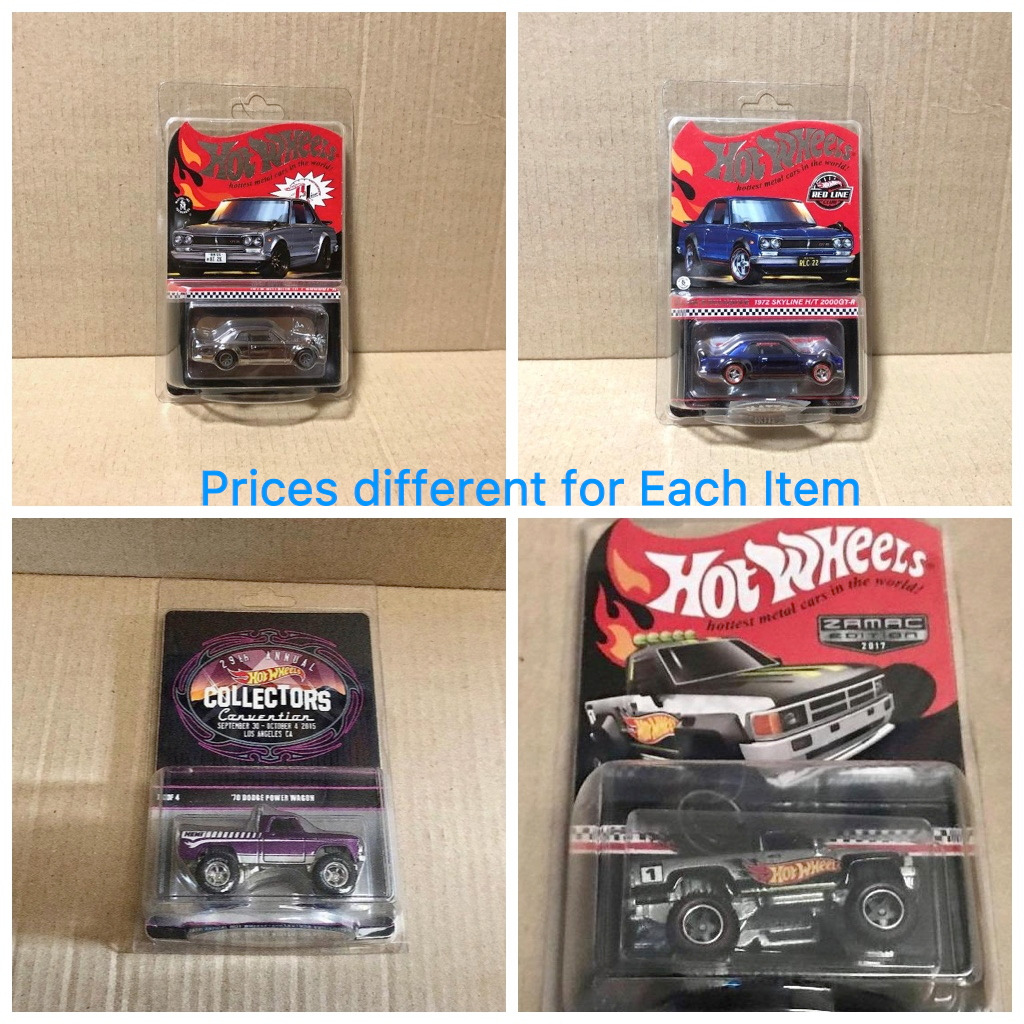 Hot Wheels Rlc Skyline H T Gt R Silver Club Exclusive Skyline H T Gt R Blue