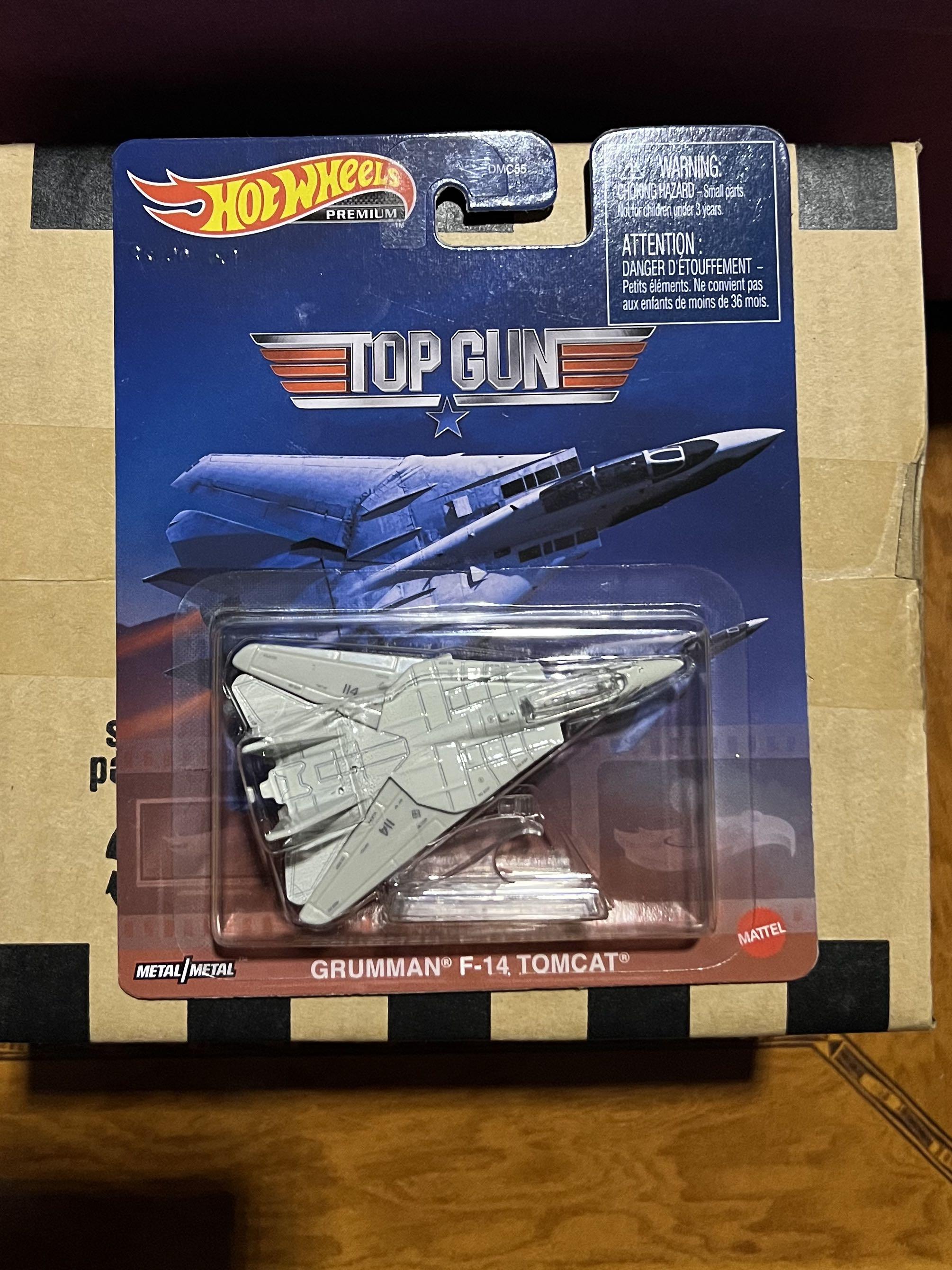 Hot Wheels Top Gun Grumman F 14 Tomcat Hobbies Toys Toys Games On Carousell