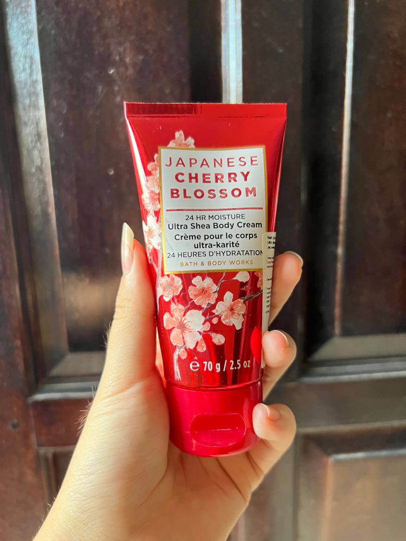 Japanese Cherry Blossom Body Cream Bbw Kesehatan Kecantikan Kulit