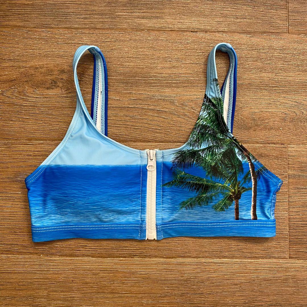 Coco Cabana Blue Tropical Two Piece Bikini Swimsuit Women S Fashion