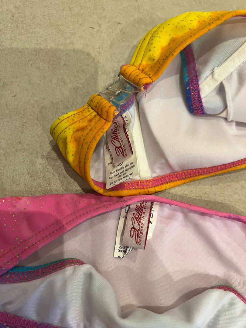 Chillies Rainbow Bikini Set Women S Fashion Swimwear Bikinis