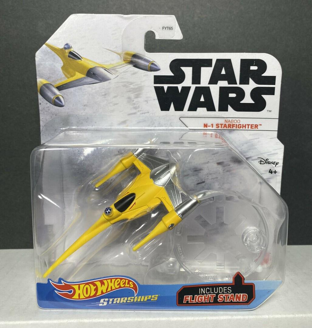 Hot Wheels Star Wars Starships Naboo N Starfighter Hobbies Toys Toys Games On Carousell
