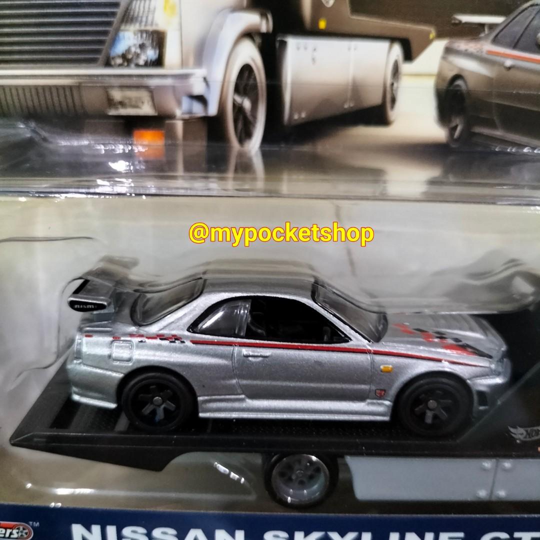 Hot Wheels NISSAN SKYLINE GT R BNR R NISMO Hotwheels Team Transport Hobbies