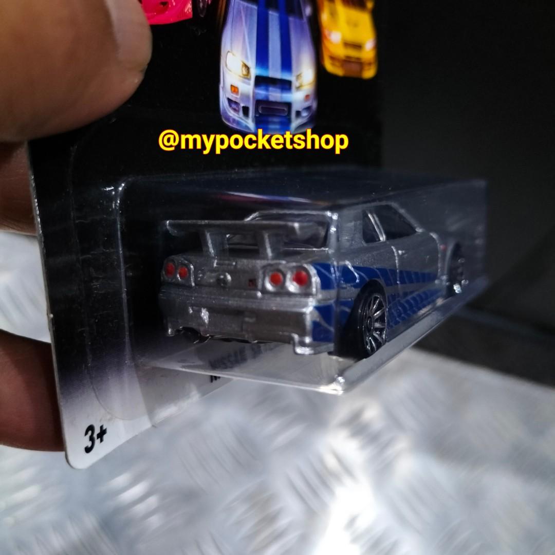 RESERVED Hot Wheels NISSAN SKYLINE GT R BNR R No Top Stripe Hotwheels Fast