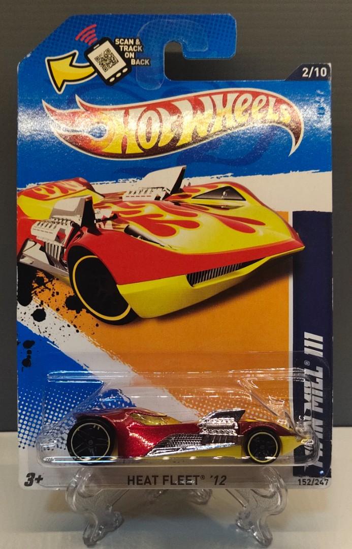 Hot Wheels Twin Mill III Heat Fleet 12 Red Yellow Hobbies Toys Toys Games On Carousell