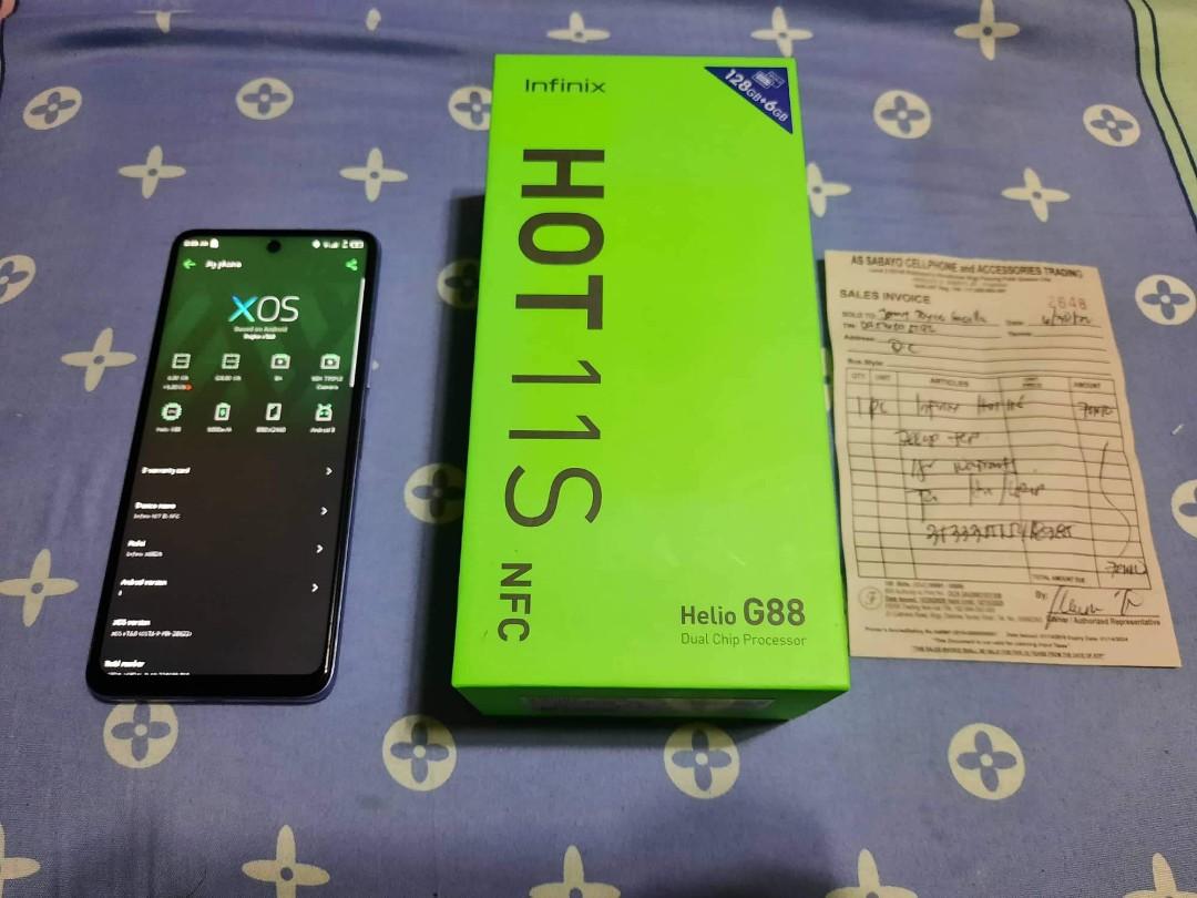 Infinix Hot 11S NFC 6 5 128 Complete Mobile Phones Gadgets Mobile Phones Android Phones
