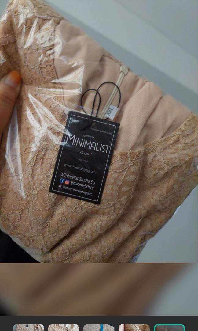 New Lacey Batik Set Nude Colour Women S Fashion Muslimah Fashion Baju Kurung Sets On Carousell