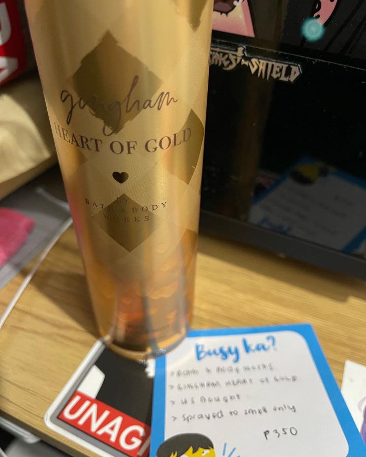Bbw Gingham Heart Of Gold Beauty Personal Care Fragrance